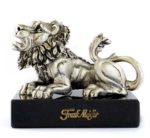 MINI MATT BLACK LION