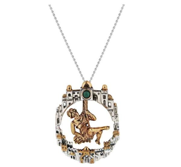 MENORAH MEZUZA KEY HOLDER Sculpture Frank Meisler Fine Art Metal