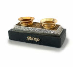Small Textured Candle Holders