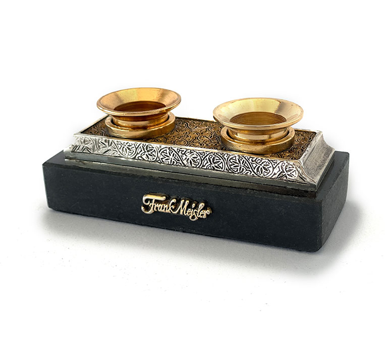 Small Textured Candle Holders