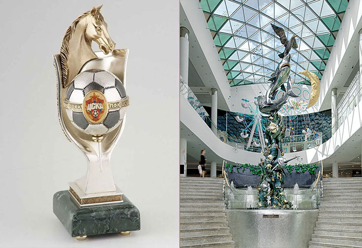 CUSTOM DESIGNED SCULPTURES