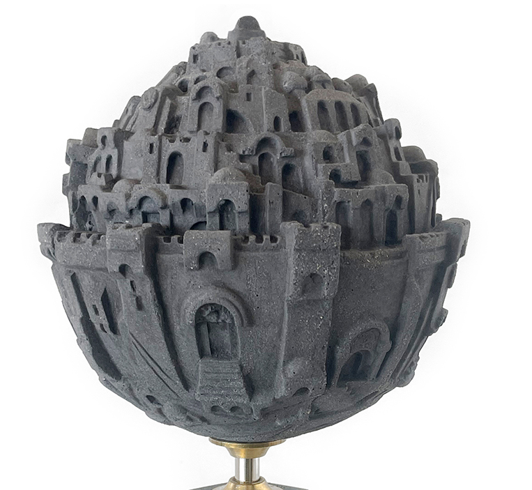 CONCRETE SPHERE (Black)