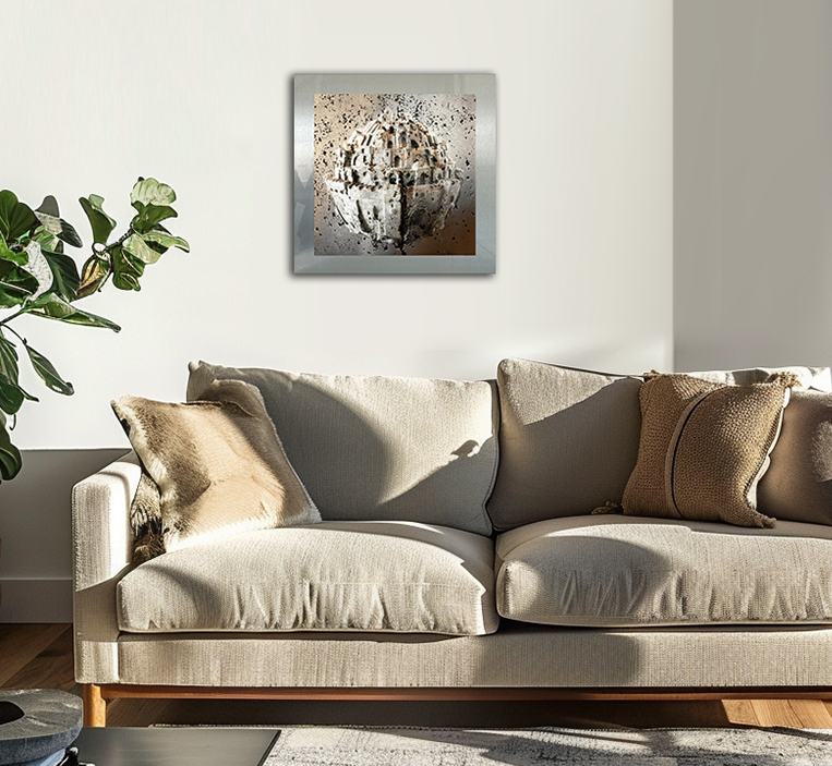 SPHERE Metal Print